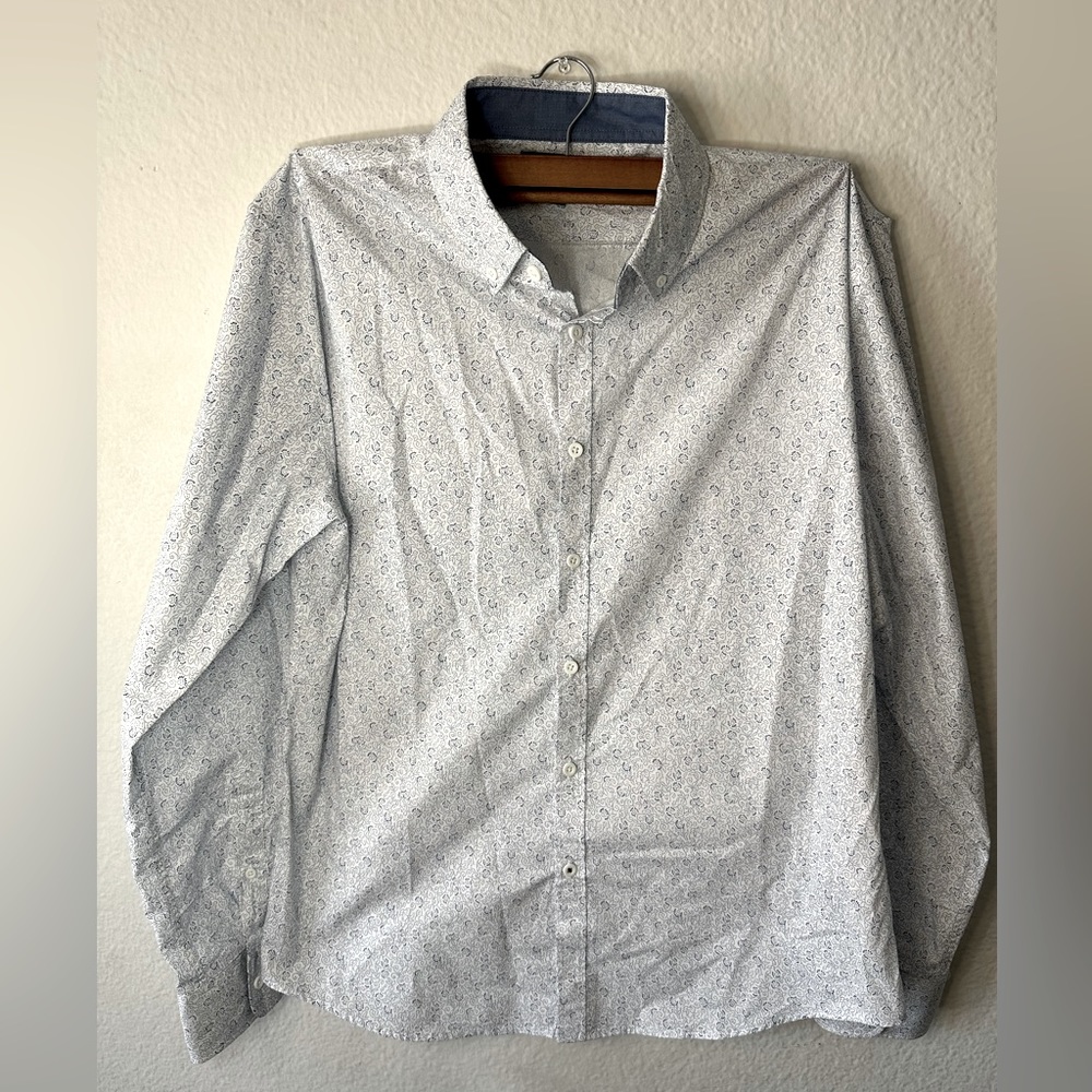 BEVERLY HILLS POLO CLUB, Men Size XL, White - Formal